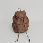 Vintage Leather Backpack Rucksack Handmade Travel Bag