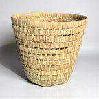 Natural Woven Storage Basket - Boho Nursery Toy Bin & Planter Cover